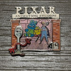 Disney Pixar 40 Years Animation Studios Toy Story 4 Pin Only From Box 4- LE 700